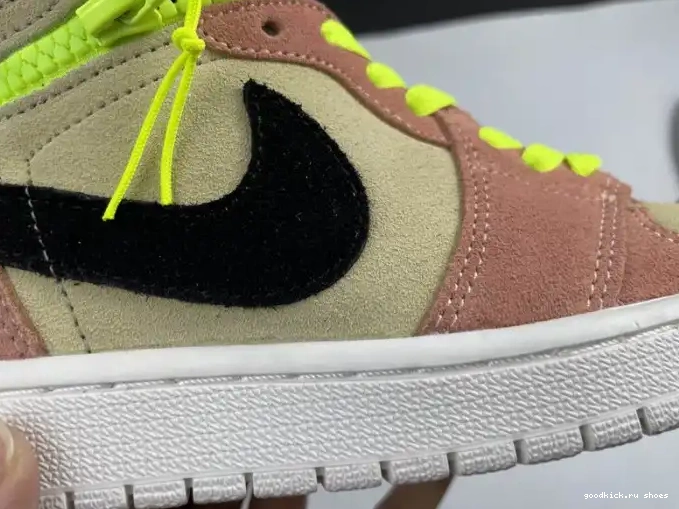 Rep Peach Air Jordan High CW6576-800 1 Switch 0506